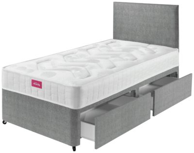 Airspring - Elmdon Deep Ortho Single 2 Drawer - Divan Bed
